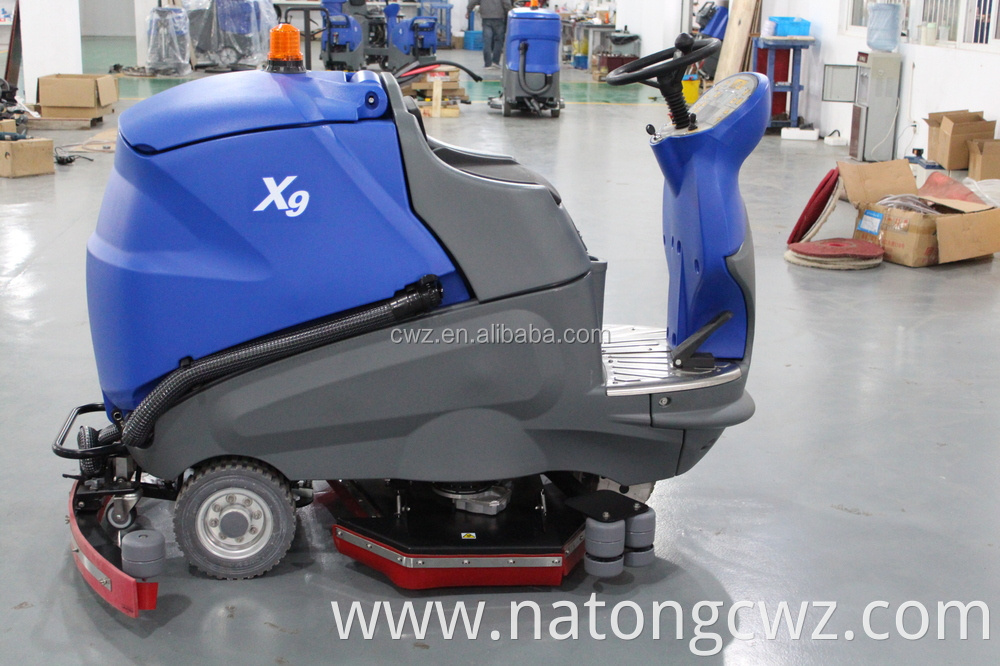 commercial used driving type floor washing machine